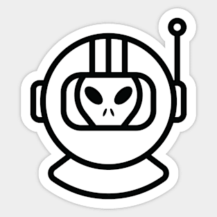 ALIENTRONAUT Sticker